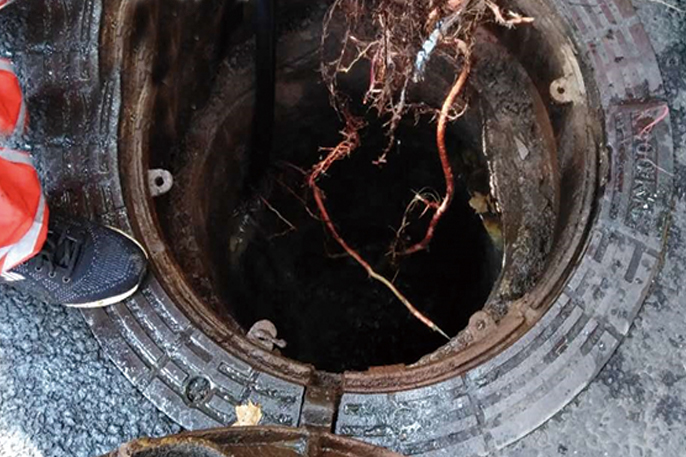 雷鸣镇管道预处理